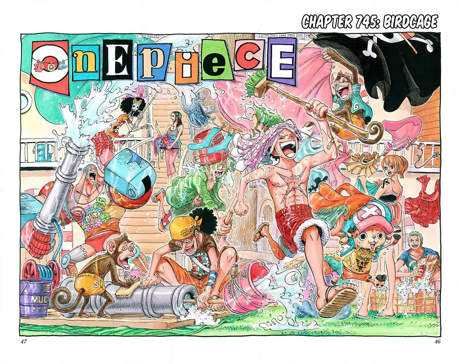 One Piece Digital Colored Chapter 745 image 02